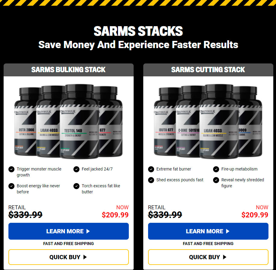 Did you get results from sarms?